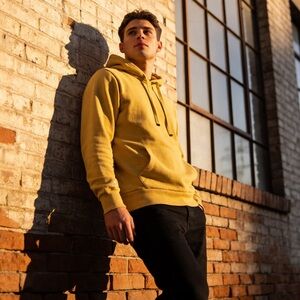 NWT Kangol Yellow Hoodie Oversized Fit XL